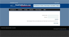 Desktop Screenshot of members.parkcityrealtors.com
